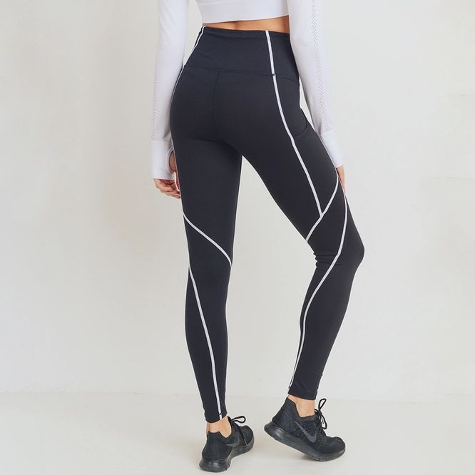 Splice Leggings with Contrast Seams | Only A Few Left!